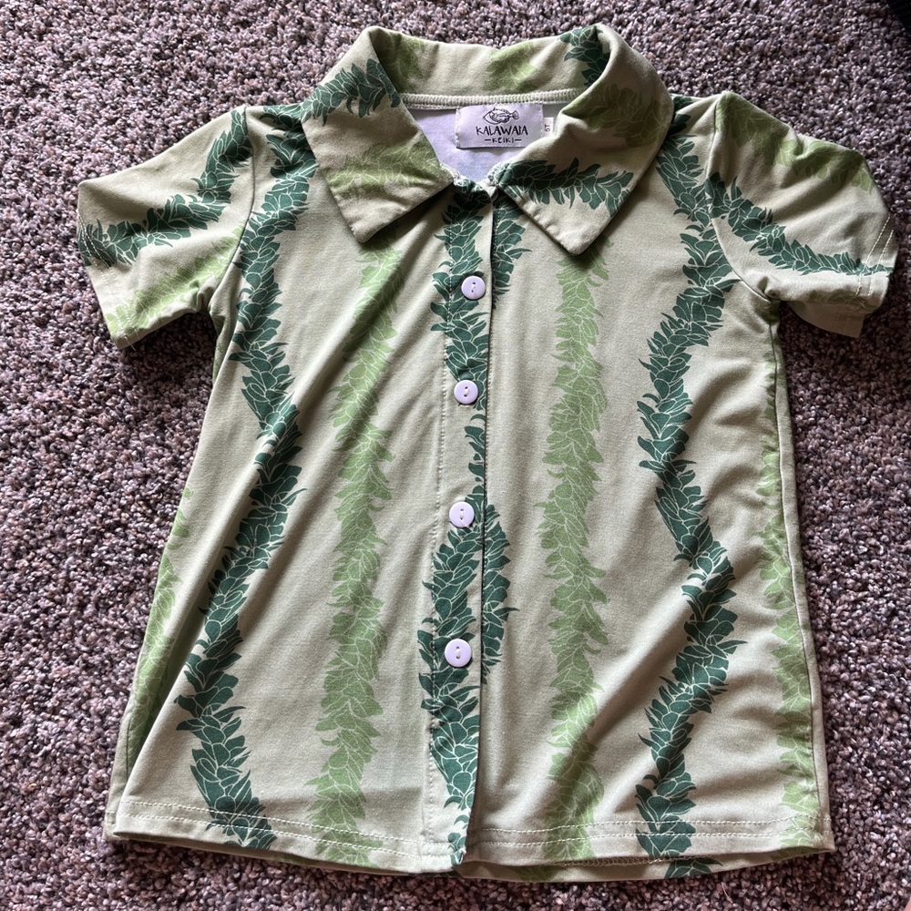Kalawaia Keiki Aloha Shirt Lei